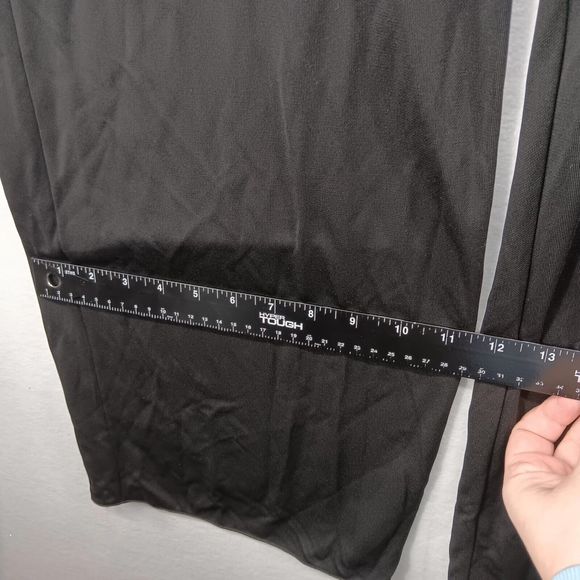 NWT Max Studio Women's Stretchy Work Dress Pants Size M $98 MSRP Wide Leg Black - Picture 8 of 13